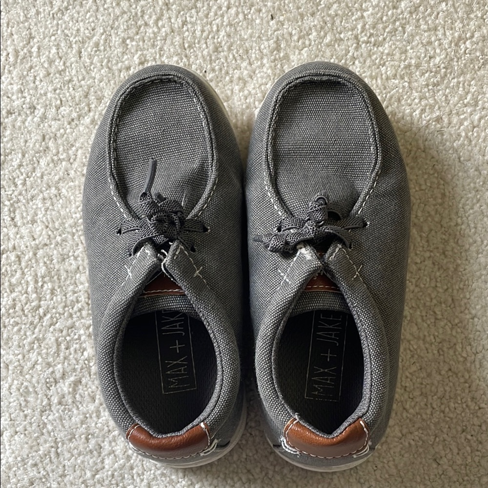 Kids Gray Casual Shoes
